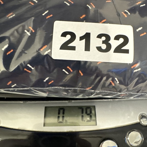 Old Navy Everyday Shirt Men L Navy Blue Slim Fit Built-In Flex Dash Pattern - Picture 8 of 8